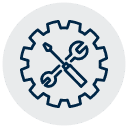 A local team of skilled technicians